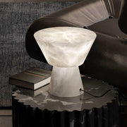 Beta Marmor Alabaster Tischlampe